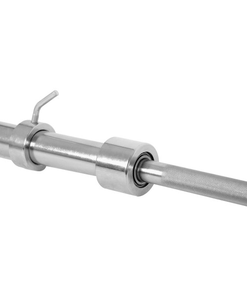 Olympic Bars 50mm inSPORTline: 50mm Olympic Gripper inSPORTline OB-86 PRO 220cm (load up to 700kg)