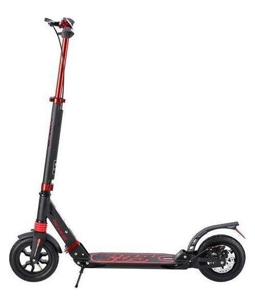 Children's Scooters Nils Extreme: HM209T JUODAI-RAUDONAS DISKINIŲ STABDŽIŲ MOTOROLERIS NILS EXTREME