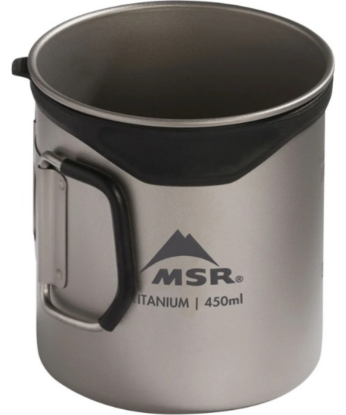 Canteens and Mugs MSR: Titanium cup MSR Titan Cup 450 mL