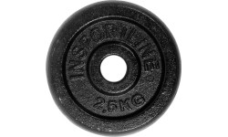 Plokštelių rinkiniai inSPORTline: Ketaus svarstyklių rinkinys 2x7 vnt. inSPORTline CastCzech 2 x 0,5-20 kg 30 mm