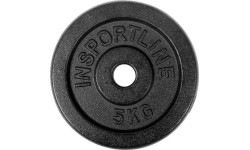 Plokštelių rinkiniai inSPORTline: Ketaus svarstyklių rinkinys 2x7 vnt. inSPORTline CastCzech 2 x 0,5-20 kg 30 mm