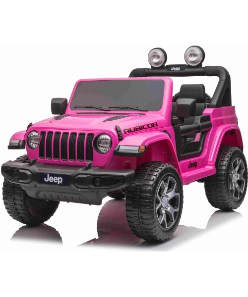 Hibridiniai velokartai Berg : Jeep Wrangler Rubicon Pink