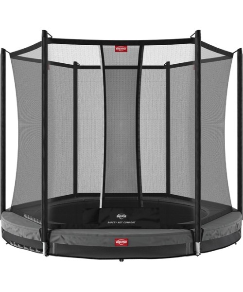 On-ground trampolines BERG: BERG Favorit InGround 270 Grey + Safety Net Comfort