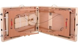 Mobile Massage Tables inSPORTline: Mobilus medinis masažo stalas 3 dalių inSPORTline Japane