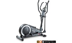 Elliptical Trainers inSPORTline: Elipsinis treniruoklis inSPORTline Atlanta Black (iki150 kg, smagr. 7kg)