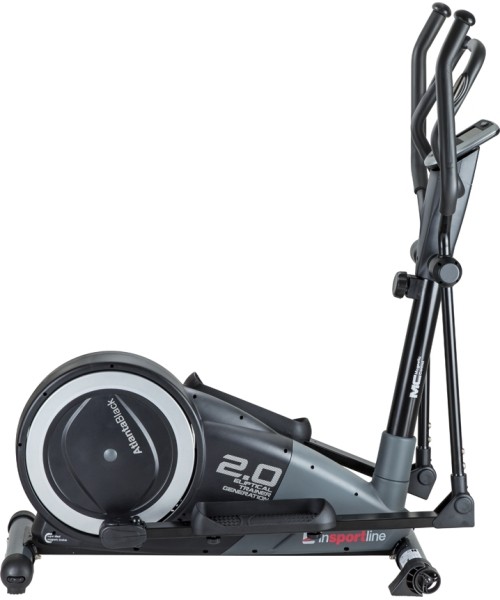 Elliptical Trainers inSPORTline: Elipsinis treniruoklis inSPORTline Atlanta Black (iki150 kg, smagr. 7kg)