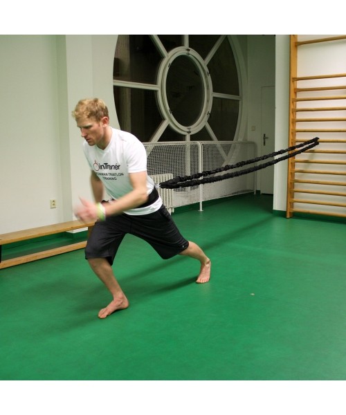 Resistance Ropes inSPORTline: Pasipriešinimo virvė treniruotėms inSPORTline Byfaster RS1100 1,5–3 m