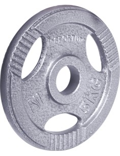 30 mm - Plieniniai svoriai inSPORTline: Plieninis svoris grifui 30mm inSPORTline Hamerton 5kg