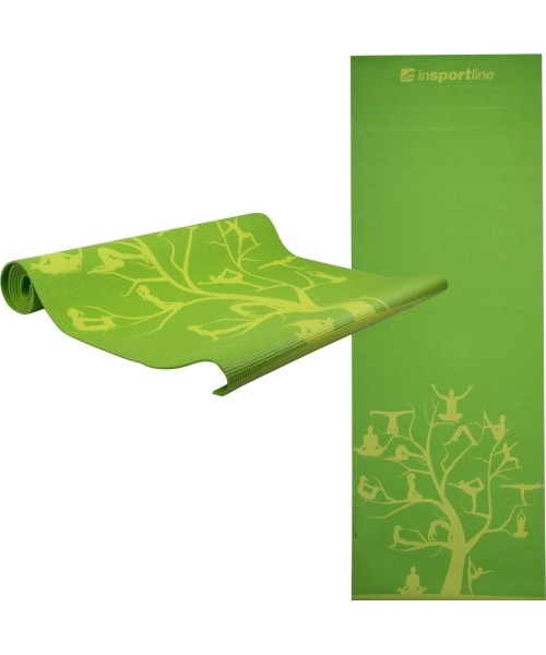 Treniruočių kilimėliai inSPORTline: Kilimėlis jogai inSPORTline Spirit 172x60x0,3cm