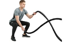 Jėgos virvė inSPORTline WaveRope Base 4x1500 cm