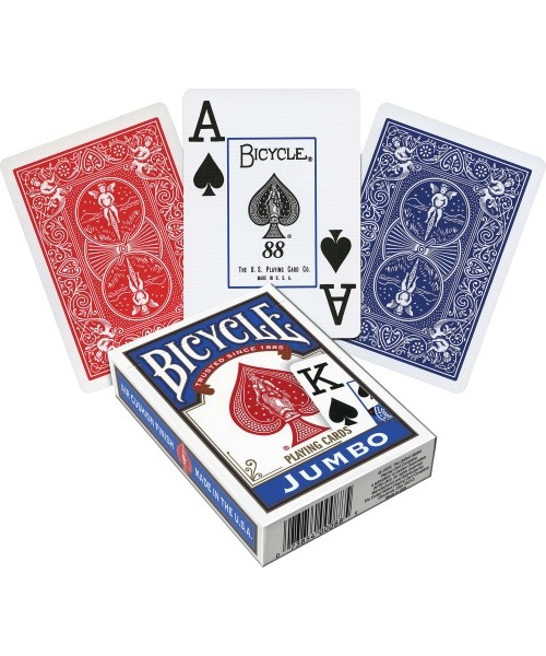 Kortos, pokeris ir kauliukai : Bycicle Poker Cards Single
