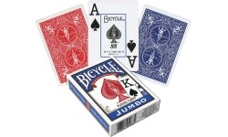 Kortos, pokeris ir kauliukai : Bycicle Poker Cards Single