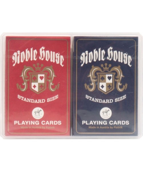 Cards, Poker, Chessex : Piatnik Noble House Double Playingcards