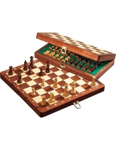 Kelioninis šachmatų rinkinys Philos Dlx magnetinis 26,5 x 13,5 cm