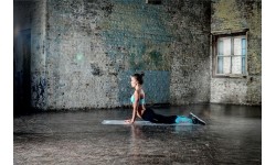 Fitness Mat Reebok Grey Love