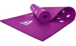 Training Mats Reebok fitness: Treniruočių kilimėlis Reebok Spots 7 mm, violetinis
