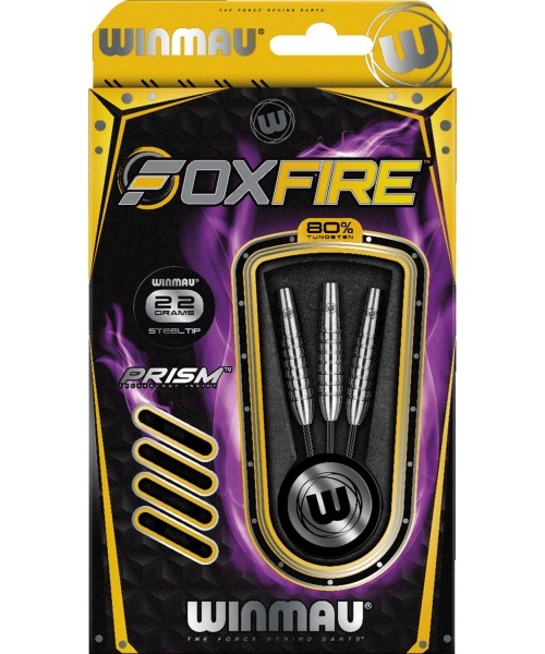 Smiginio strėlytės Winmau: Smiginio strėlytės Winmau Foxfire 80% Tungsten 22 g