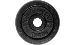Steel inSPORTline Plates inSPORTline: Plieninis svoris grifui 30mm inSPORTline 0,5kg