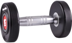 Rubber Dumbbells inSPORTline: Gumuotas hantelis inSPORTline PRO 6kg
