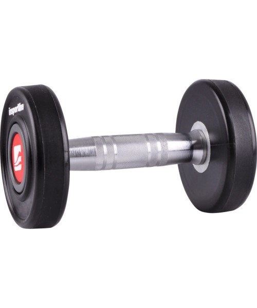 Rubber Dumbbells inSPORTline: Gumuotas hantelis inSPORTline PRO 20kg