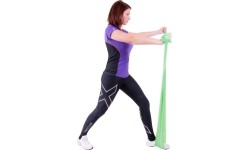 Plokščios pasipriešinimo juostos inSPORTline: Mankštos juosta be latekso inSPORTline MorpoRoll 550cm (sunkus++)