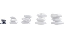 Lava Stone Set inSPORTline River Stone 2-4cm – 3 pcs
