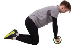 Ab Trainers inSPORTline: Pilvo preso treniruoklis - ratukas inSPORTline AR050 (iki 90kg)