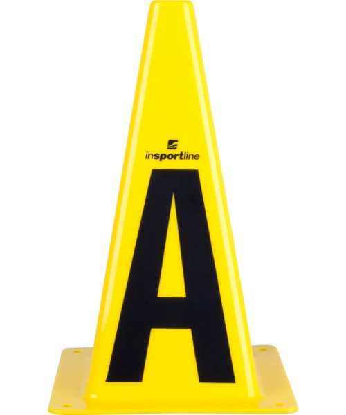 Plastikiniai kūgiai inSPORTline Alphabet 23 cm