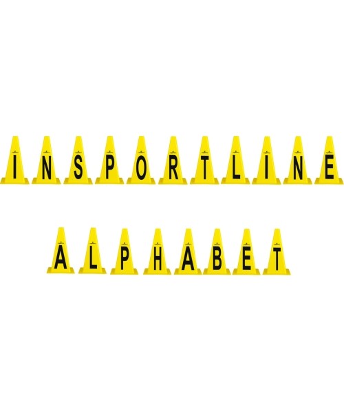 Plastikiniai kūgiai inSPORTline Alphabet 23 cm