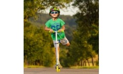Sulankstomas paspirtukas su šviečiančiais ratukais Worker Racer Urban Boy (iki 50 kg)