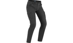 Vyriškos tekstilinės motociklininko kelnės PMJ Promo Jeans: Vyriški moto džinsai PMJ Santiago