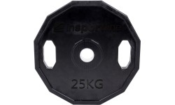 Rubber Coated Olympic Weight Plate inSPORTline Ruberton 25kg