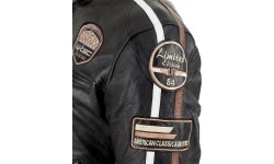 W-TEC: Vyriška odinė moto striukė W-TEC Sheawen