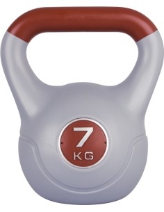 Cement-Filled Vinyl Kettlebell inSPORTline 7 kg