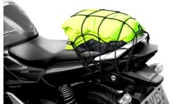 Krovinių tinklai ir elastiniai dirželiai Oxford: Tamprus motociklo krovinio tinklas OXFORD XL 38x38 cm