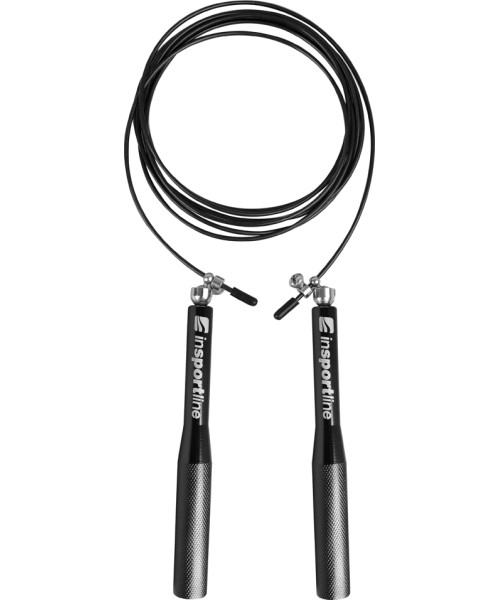 Jumping Ropes inSPORTline: Greičio šokdynė su guoliais ir aliuminėmis rankenomis inSPORTline Jumpalu, 147g