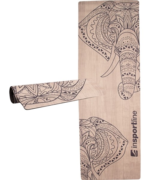 Treniruočių kilimėliai inSPORTline: Kilimėlis jogai inSPORTline Sunshine PRO 183x61x0.4cm