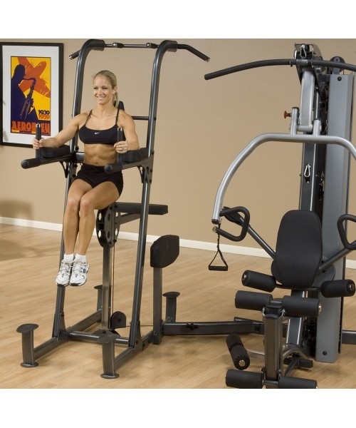 Weight-Assisted Dip and Pull-Up Station Fusion