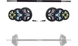 Barbell + Weight Plate Set inSPORTline Pumpstar 2 – 20kg