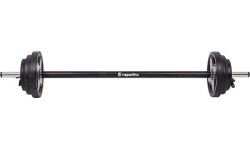 Barbell + Weight Plate Set inSPORTline Pumpstar 2 – 20kg