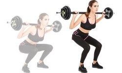 Barbell + Weight Plate Set inSPORTline Pumpstar 2 – 20kg