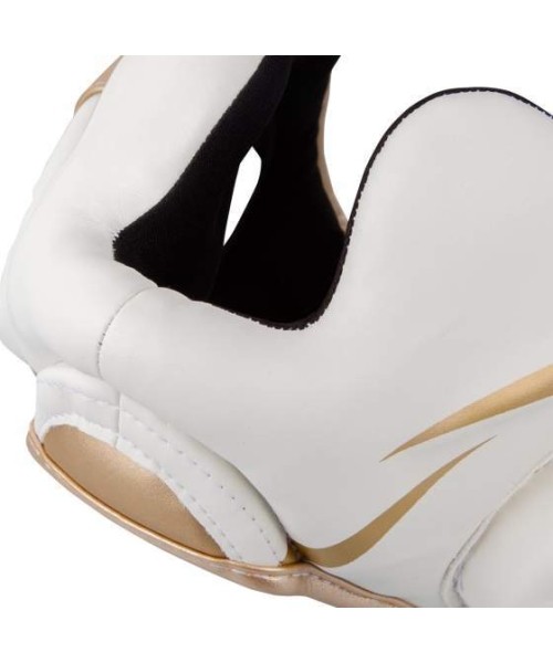Headgear Venum Elite - White/Gold