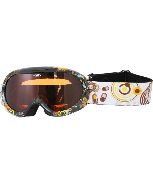 Ski and Snowboard Goggles Worker: Vaikiški slidinėjimo akiniai Worker Doyle Black UV S2