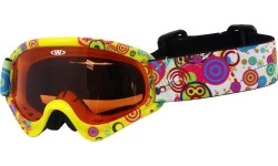 Ski and Snowboard Goggles Worker: Vaikiški slidinėjimo akiniai Worker Sterling Yel UV