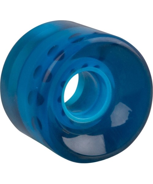 Spare Wheels for Skateboards Worker: Mini riedlentės skaidrus ratukas 60x45 mm