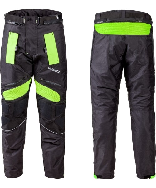 Vyriškos tekstilinės motociklininko kelnės W-TEC: Vyriškos moto kelnės W-TEC NF-2607