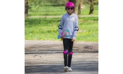 Dviračių ir riedučių apsaugos Worker: Apsaugų komplektas WORKER Rozy