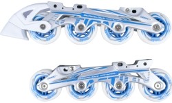 Worker Action Frio, Patino, Nobes, Nubila Alu White roller skate chassis
