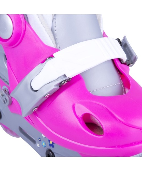 Children’s Rollerblading Set WORKER Polly LED – with Light-Up Wheels