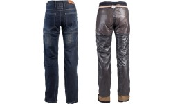 Vyriški motociklininko džinsai W-TEC: Vyriški moto džinsai W-TEC Pawted Dark
